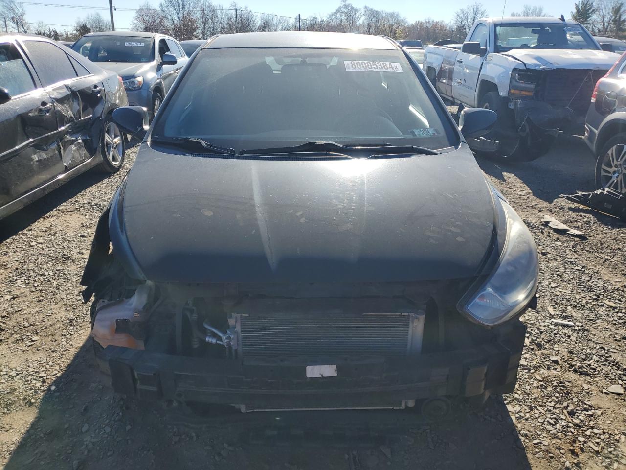 Lot #2989217631 2012 HYUNDAI ACCENT GLS