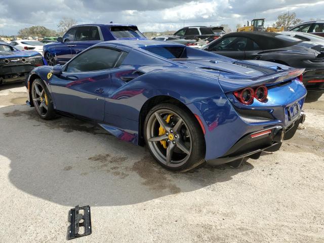 FERRARI F8 SPIDER 2021 blue  gas ZFF93LMA0M0261333 photo #3