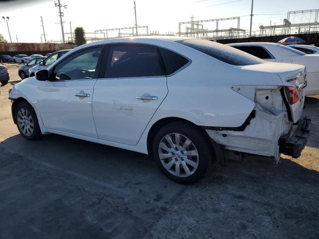 NISSAN SENTRA S 2017 white  gas 3N1AB7AP7HY275565 photo #3