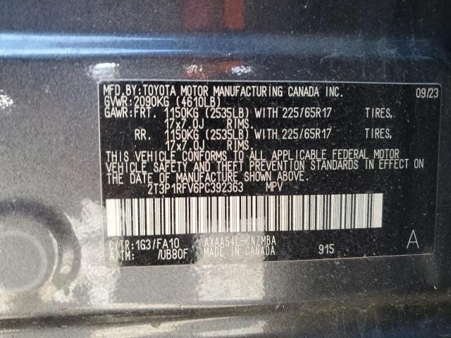 2023 TOYOTA RAV4 XLE - 2T3P1RFV6PC392363