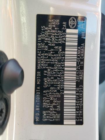 2015 TOYOTA COROLLA L - 2T1BURHE5FC461419