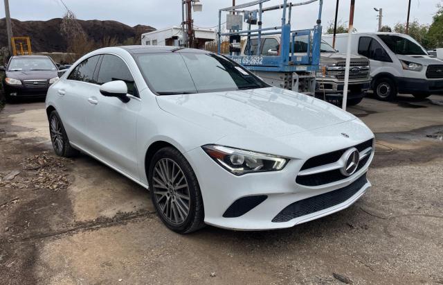 MERCEDES-BENZ CLA 250 2020 white  gas W1K5J4GB9LN093020 photo #1