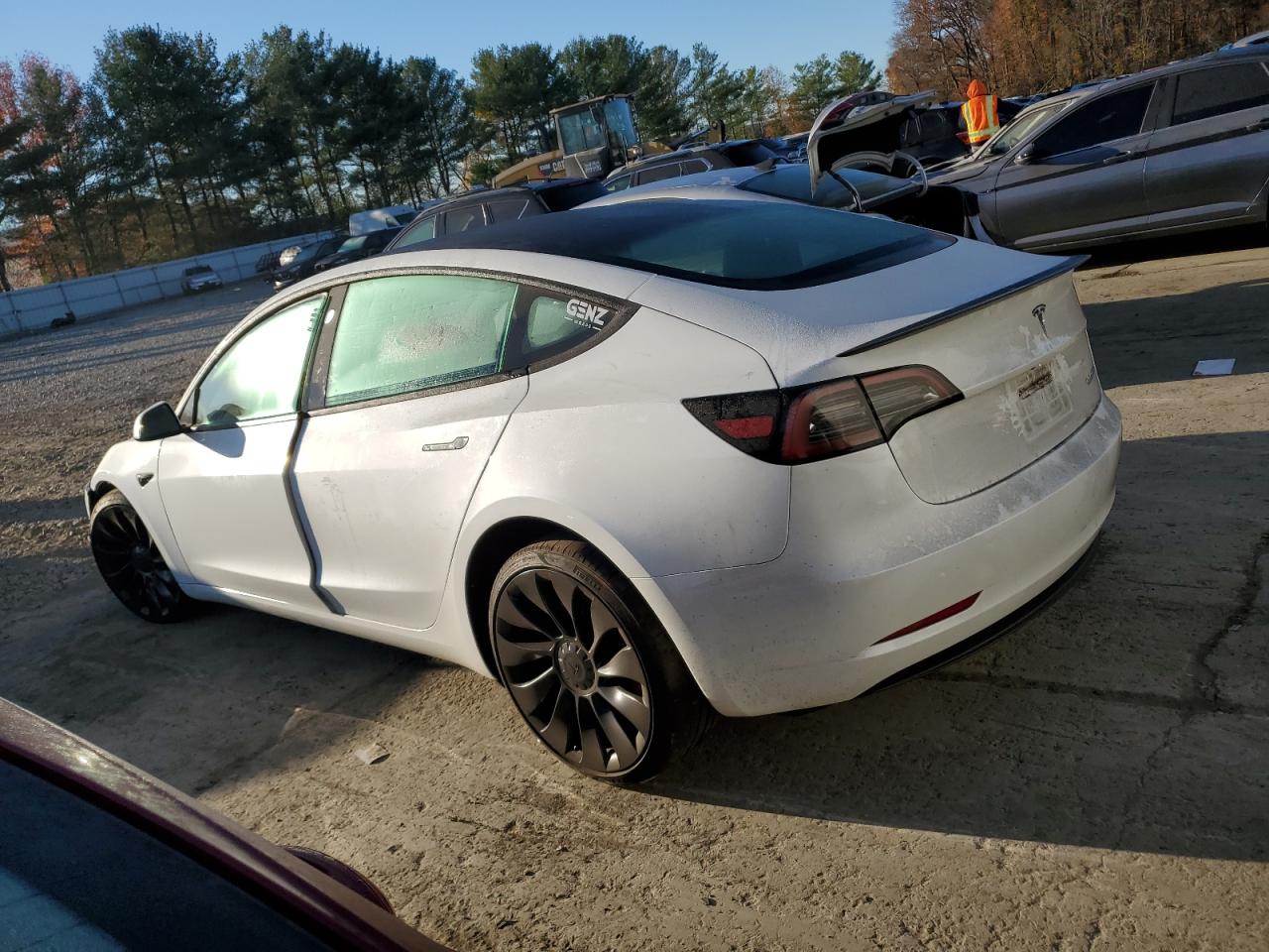 Lot #2962358017 2023 TESLA MODEL 3