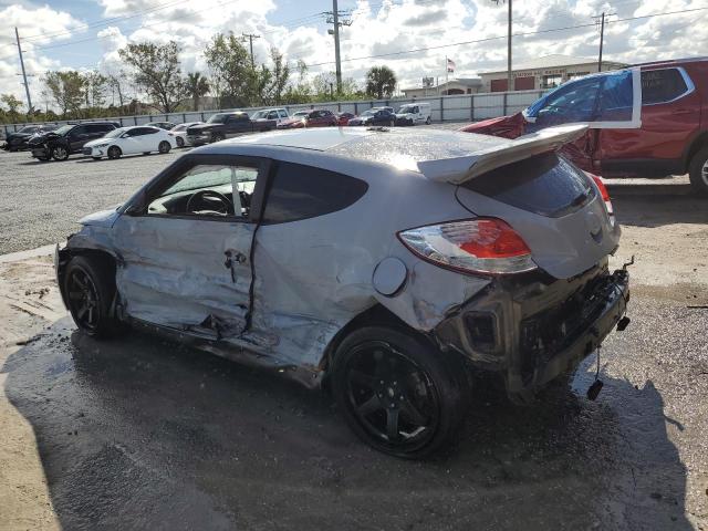 HYUNDAI VELOSTER T 2015 gray  gas KMHTC6AE7FU216359 photo #3