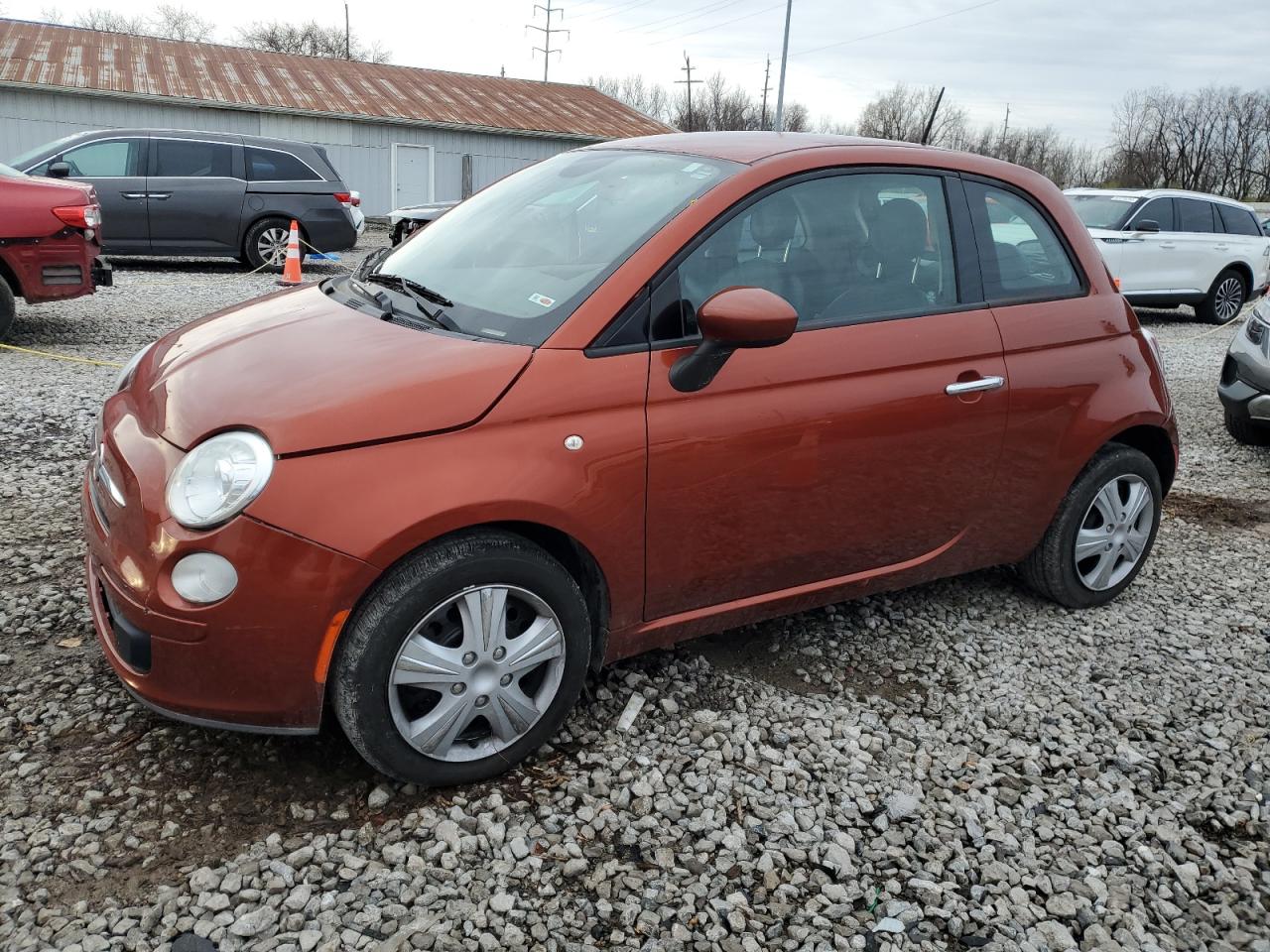 Lot #3009099510 2015 FIAT 500 POP