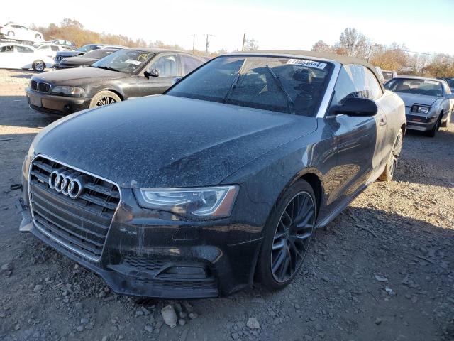 AUDI A5 SPORT 2017 black converti flexible fuel WAUD2AFH6HN004077 photo #1