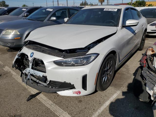 BMW I4 EDRIVE 2024 white  electric WBY73AW08RFR69301 photo #1