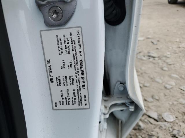 2020 TESLA MODEL 3 - 5YJ3E1EB9LF664964