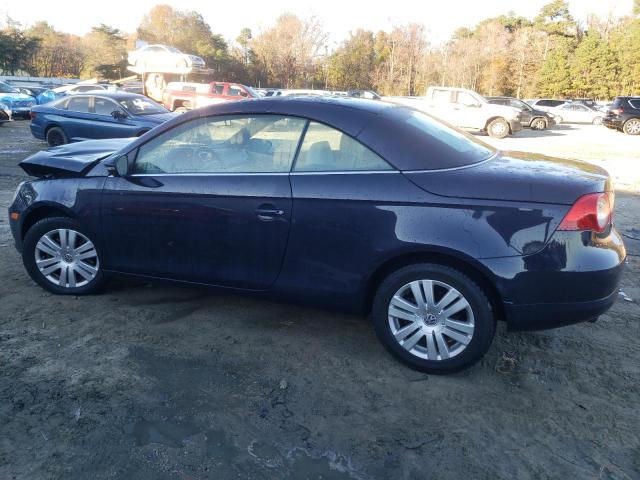 VOLKSWAGEN EOS TURBO 2010 blue  gas WVWBA7AH8AV025820 photo #3