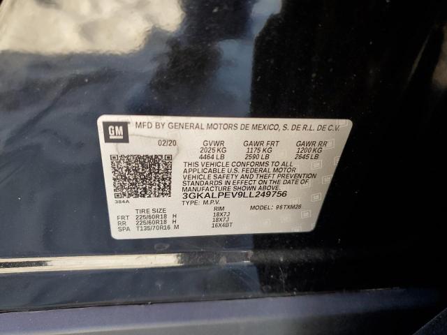 2020 GMC TERRAIN SL - 3GKALPEV9LL249756