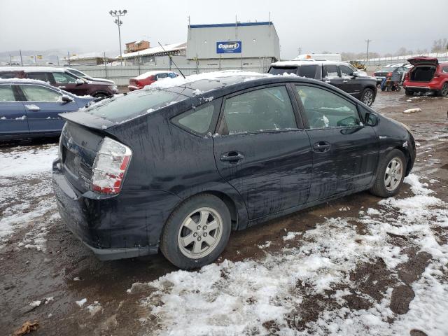 TOYOTA PRIUS 2007 black  hybrid engine JTDKB20U477625732 photo #4