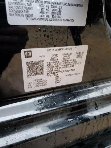 2024 GMC SIERRA K25 - 1GT49XEYXRF334772