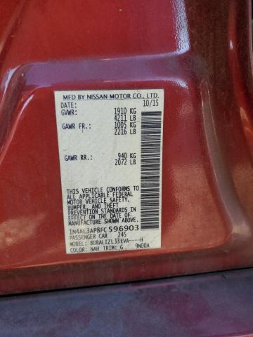 2015 NISSAN ALTIMA 2.5 - 1N4AL3AP8FC596903