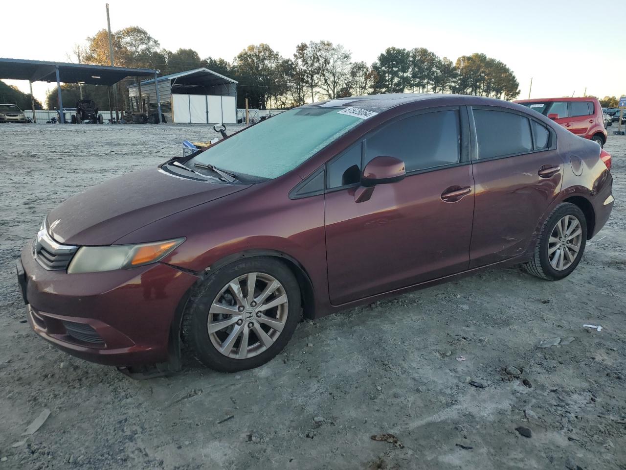 Lot #3020894688 2012 HONDA CIVIC EX