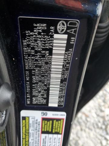 2015 TOYOTA COROLLA L - 2T1BURHE0FC351328