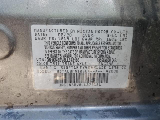 2020 NISSAN VERSA S - 3N1CN8BV8LL873186