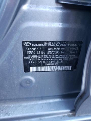 2017 HYUNDAI ELANTRA EC - 5NPD94LA4HH130185