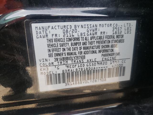 2020 NISSAN SENTRA S - 3N1AB8BV0LY287908