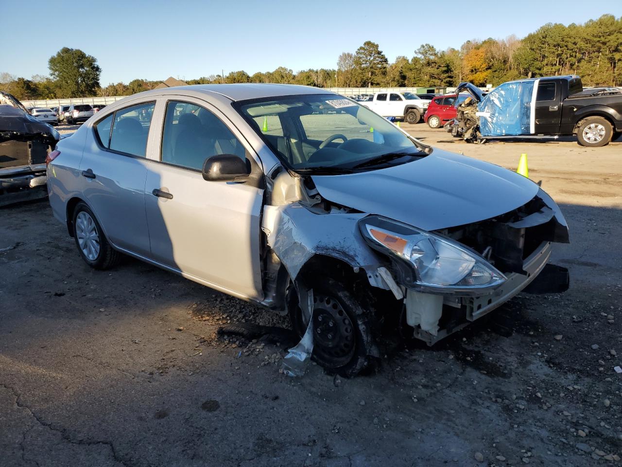 Lot #2994108370 2015 NISSAN VERSA S