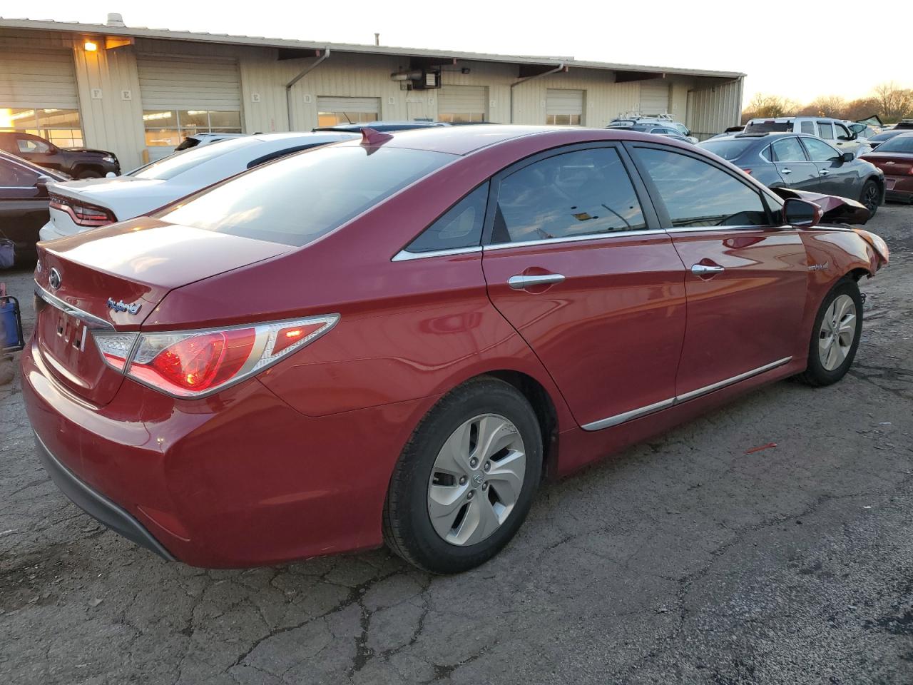 Lot #3020971840 2014 HYUNDAI SONATA HYB