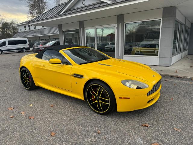 ASTON MARTIN V8 VANTAGE 2009 yellow converti gas SCFBF04C39GD12589 photo #1