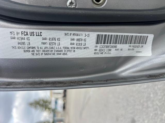 2015 DODGE DART SXT - 1C3CDFBB9FD302086