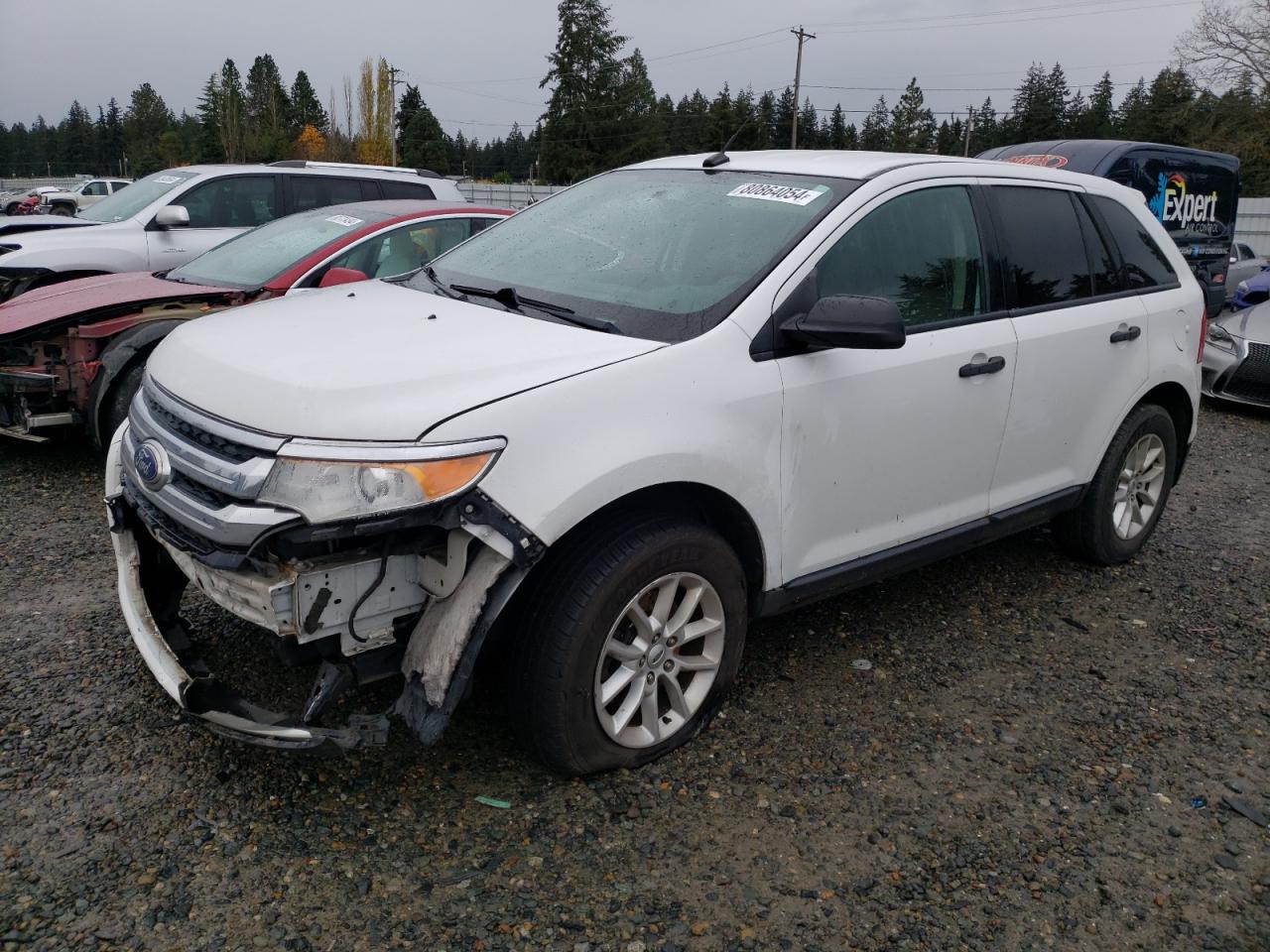 Lot #3033052999 2014 FORD EDGE SE