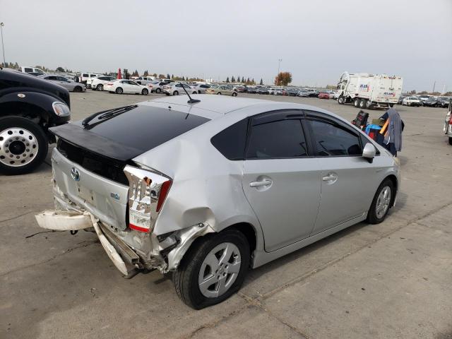 TOYOTA PRIUS 2010 silver  hybrid engine JTDKN3DU3A0238855 photo #4