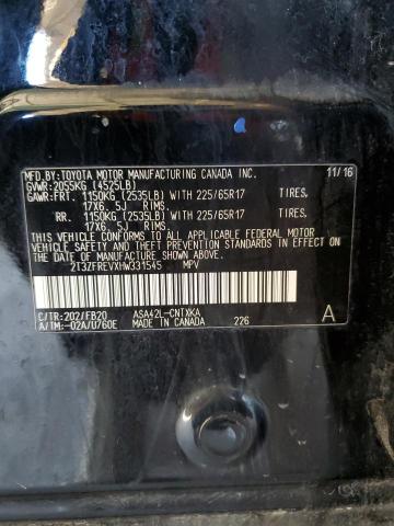 2017 TOYOTA RAV4 LE - 2T3ZFREVXHW331545