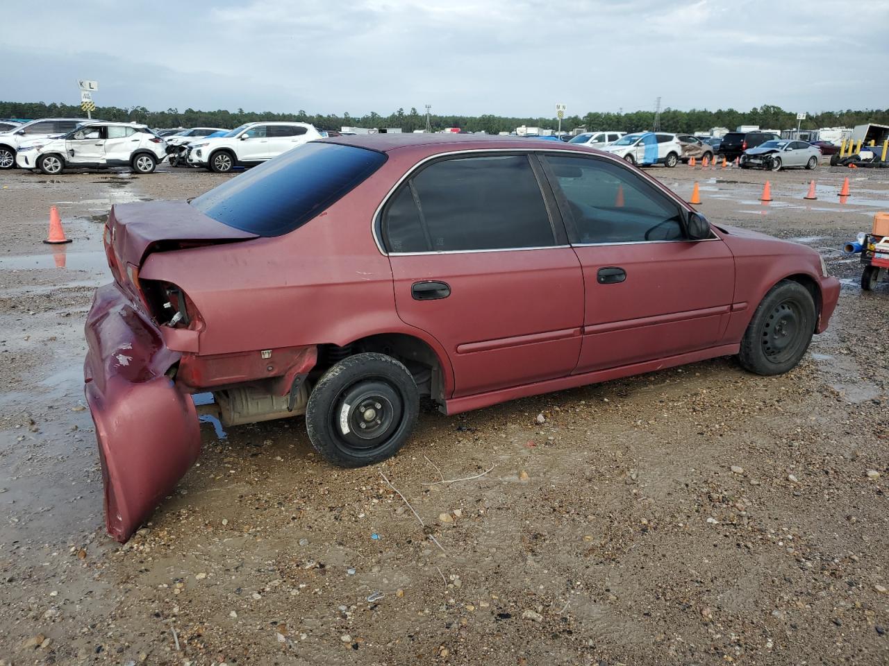 Lot #2996541607 1999 HONDA CIVIC LX