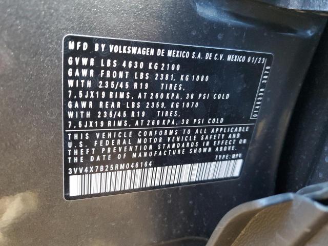 2024 VOLKSWAGEN TAOS SEL 3VV4X7B25RM046164