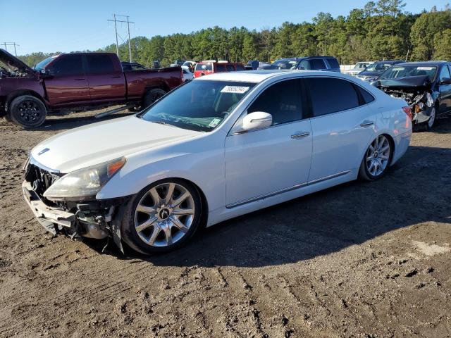 HYUNDAI EQUUS SIGN 2012 white  gas KMHGH4JH9CU049774 photo #1