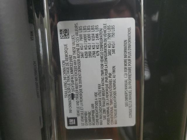 2021 CADILLAC ESCALADE S - 1GYS4FKLXMR321692