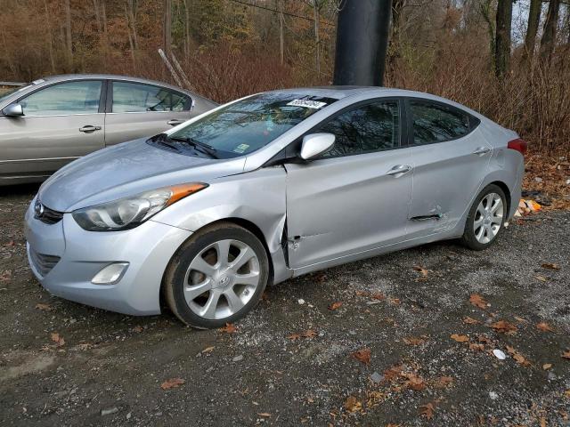 HYUNDAI ELANTRA GL 2013 silver sedan 4d gas 5NPDH4AE4DH223209 photo #1