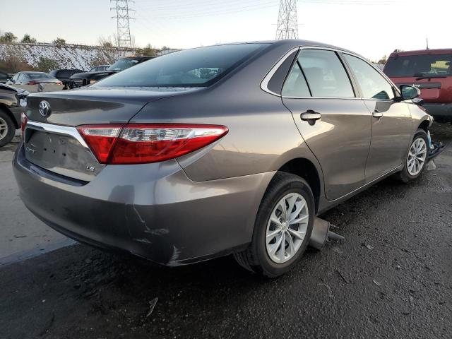 TOYOTA CAMRY LE 2017 gray  gas 4T1BF1FK2HU366760 photo #4