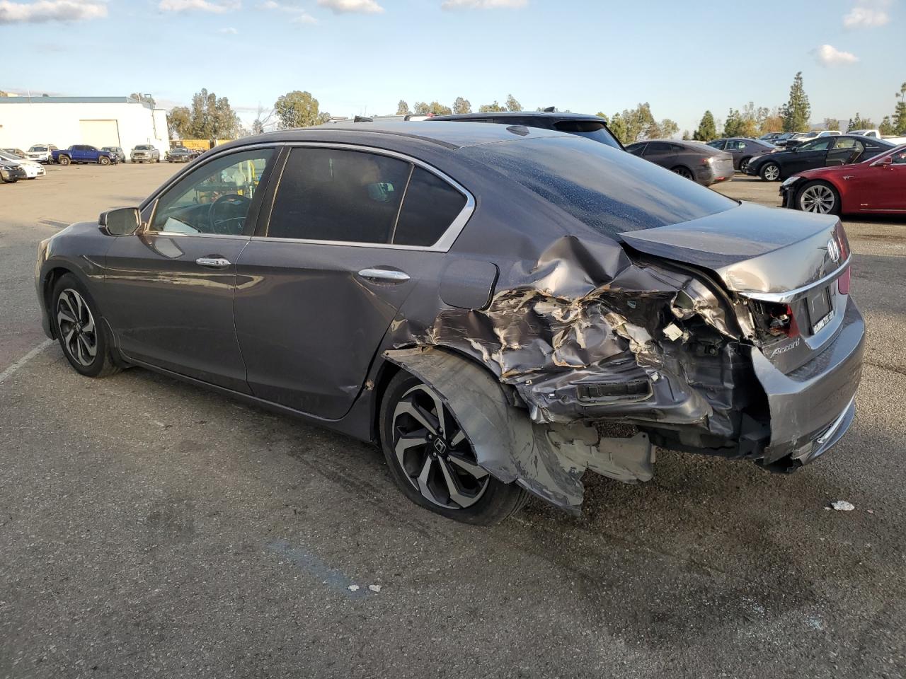 Lot #3040786755 2017 HONDA ACCORD EXL