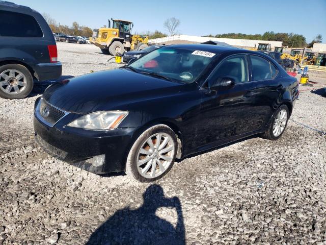 LEXUS IS 250 2008 black  gas JTHBK262985073680 photo #1