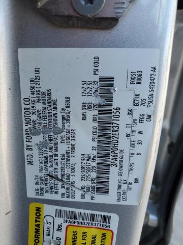 VIN 3FA6P0HD2ER371056 2014 Ford Fusion, SE no.12