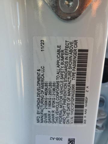 2024 HONDA ACCORD HYB - 1HGCY2F52RA022966