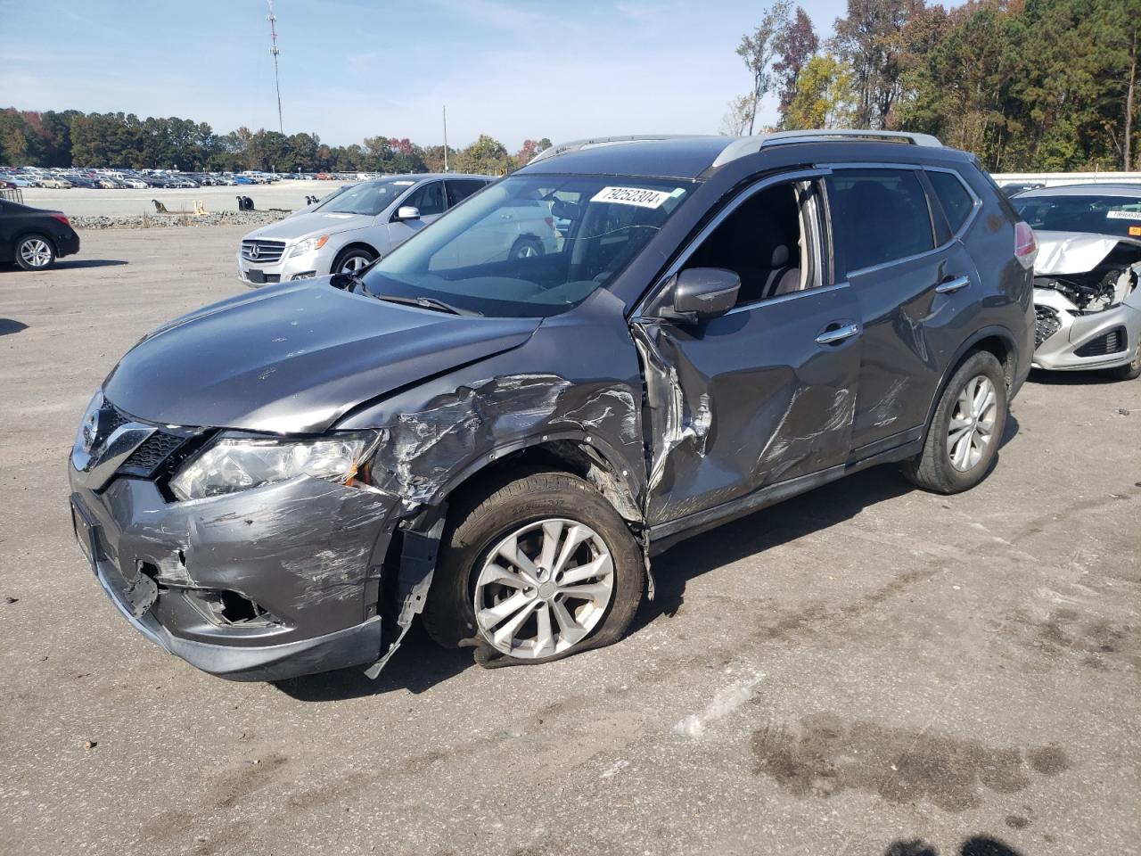 Lot #3038013193 2014 NISSAN ROGUE S