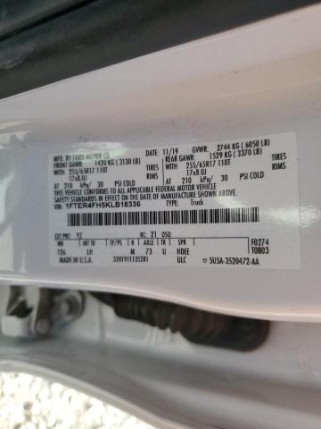 2019 FORD RANGER XL - 1FTER4FH5KLB18336