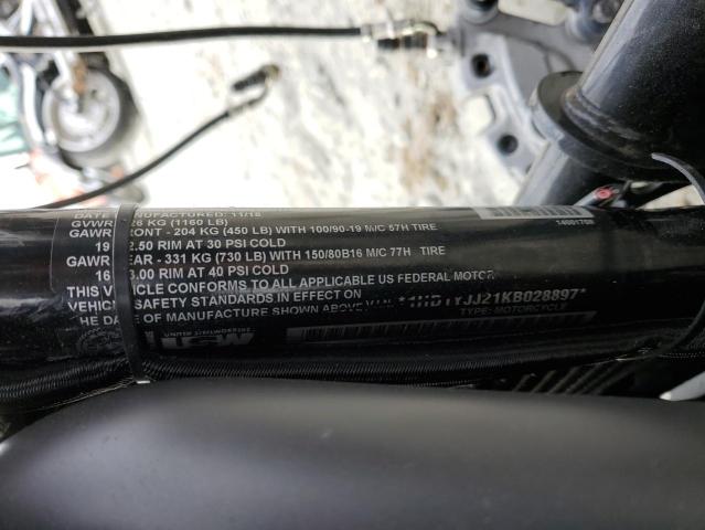 2019 HARLEY-DAVIDSON FXBB 1HD1YJJ21KB028897