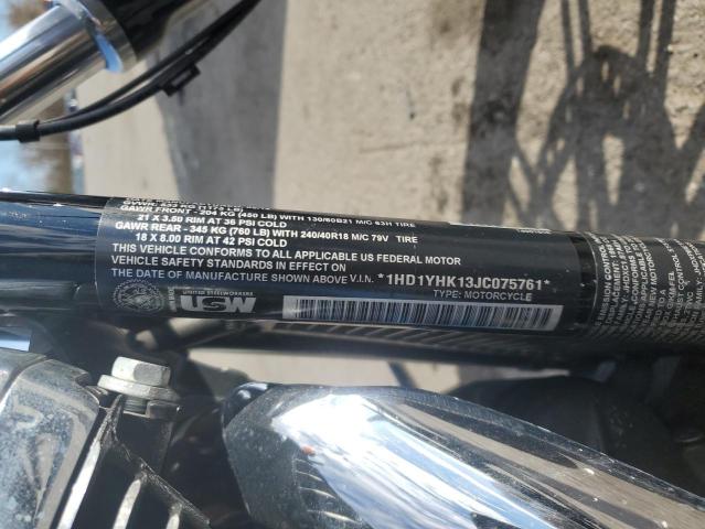 2018 HARLEY-DAVIDSON FXBRS BREA 1HD1YHK13JC075761