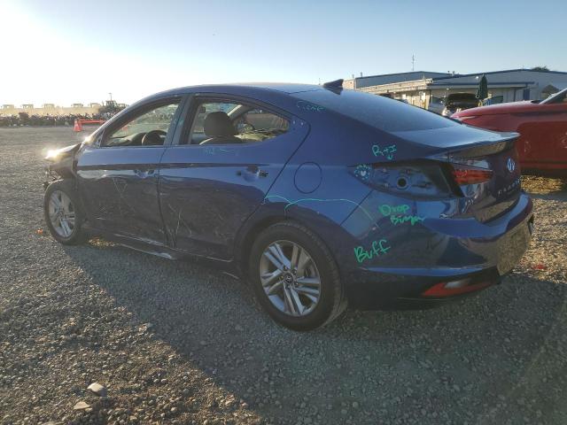 HYUNDAI ELANTRA SE 2019 blue  gas 5NPD84LF7KH452583 photo #3