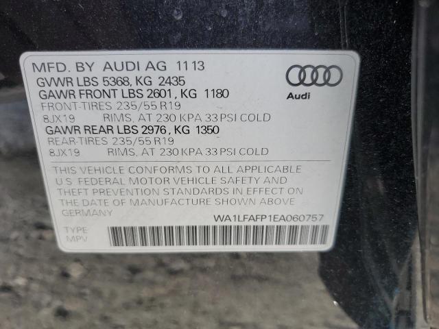 VIN WA1LFAFP1EA060757 2014 AUDI Q5 no.14