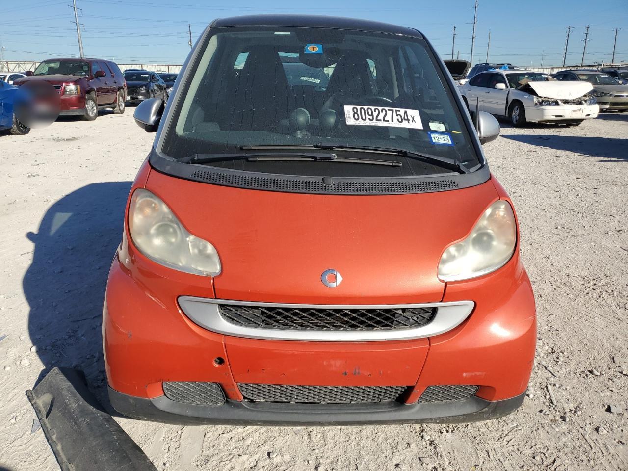 Lot #3033309803 2008 SMART SMP