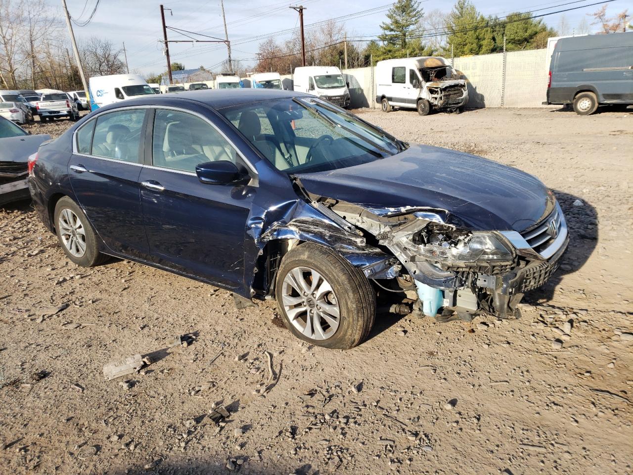 Lot #2989267758 2015 HONDA ACCORD LX