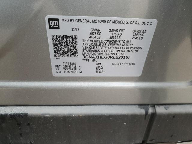 2024 CHEVROLET EQUINOX LS - 3GNAXHEG0RL220167