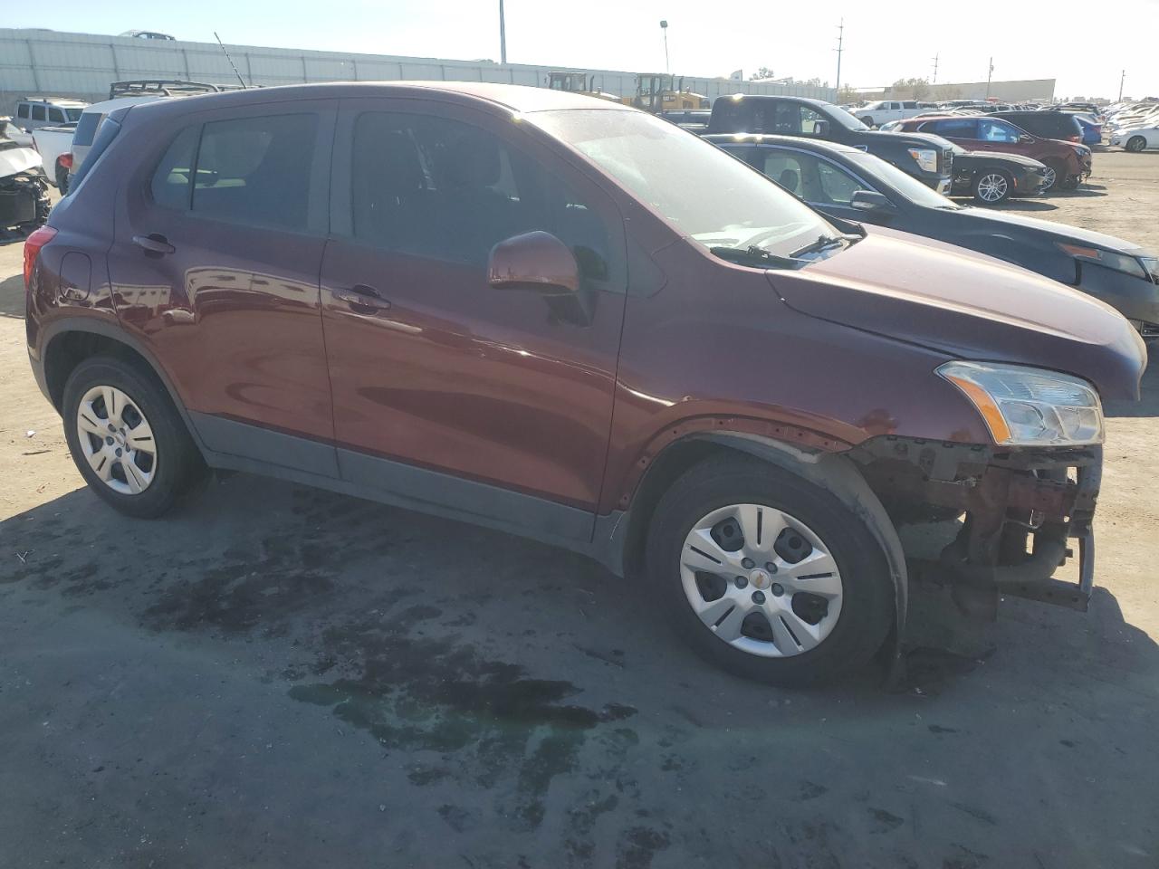 Lot #2976986661 2016 CHEVROLET TRAX LS