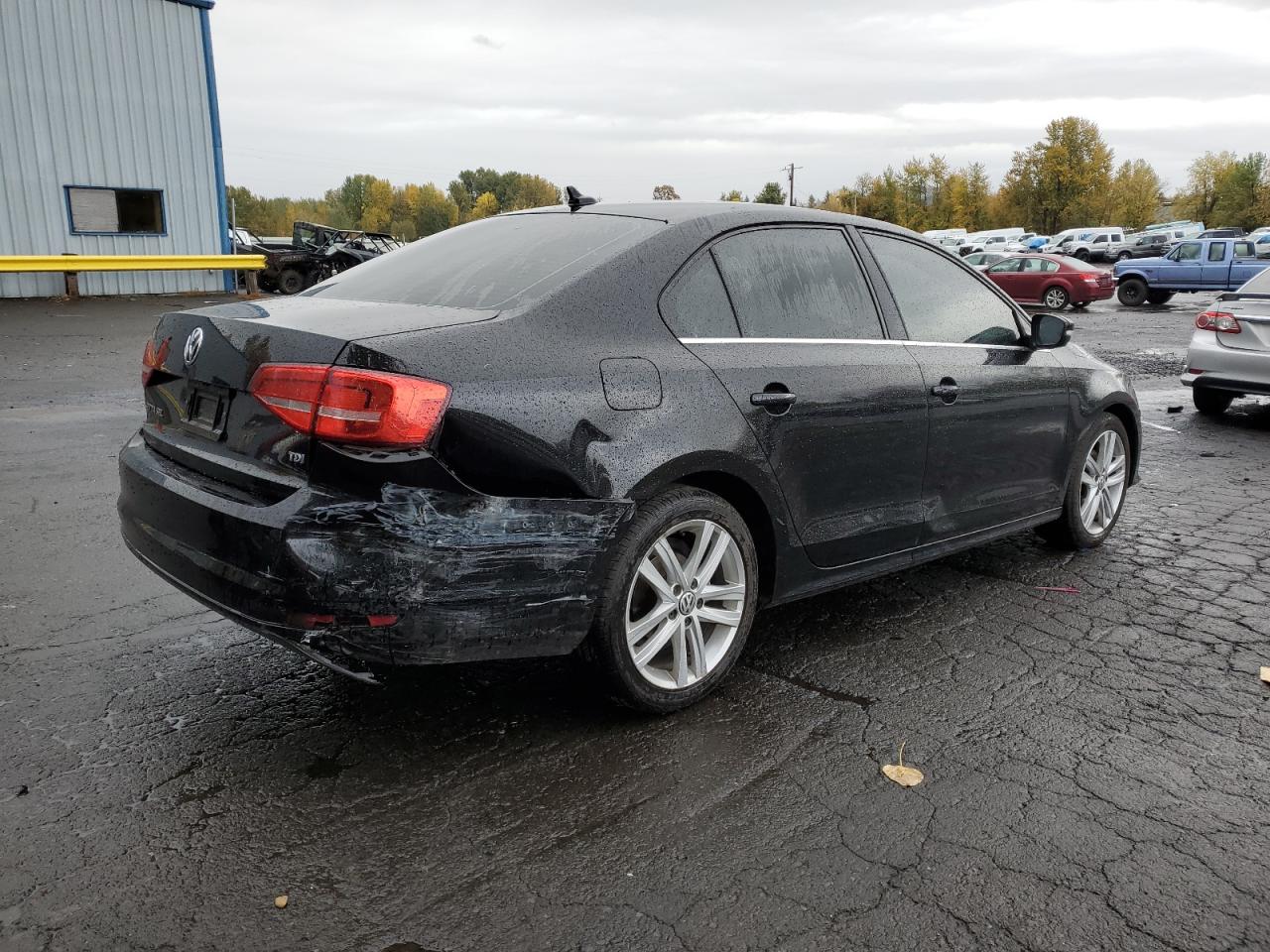 Lot #2960251741 2015 VOLKSWAGEN JETTA TDI